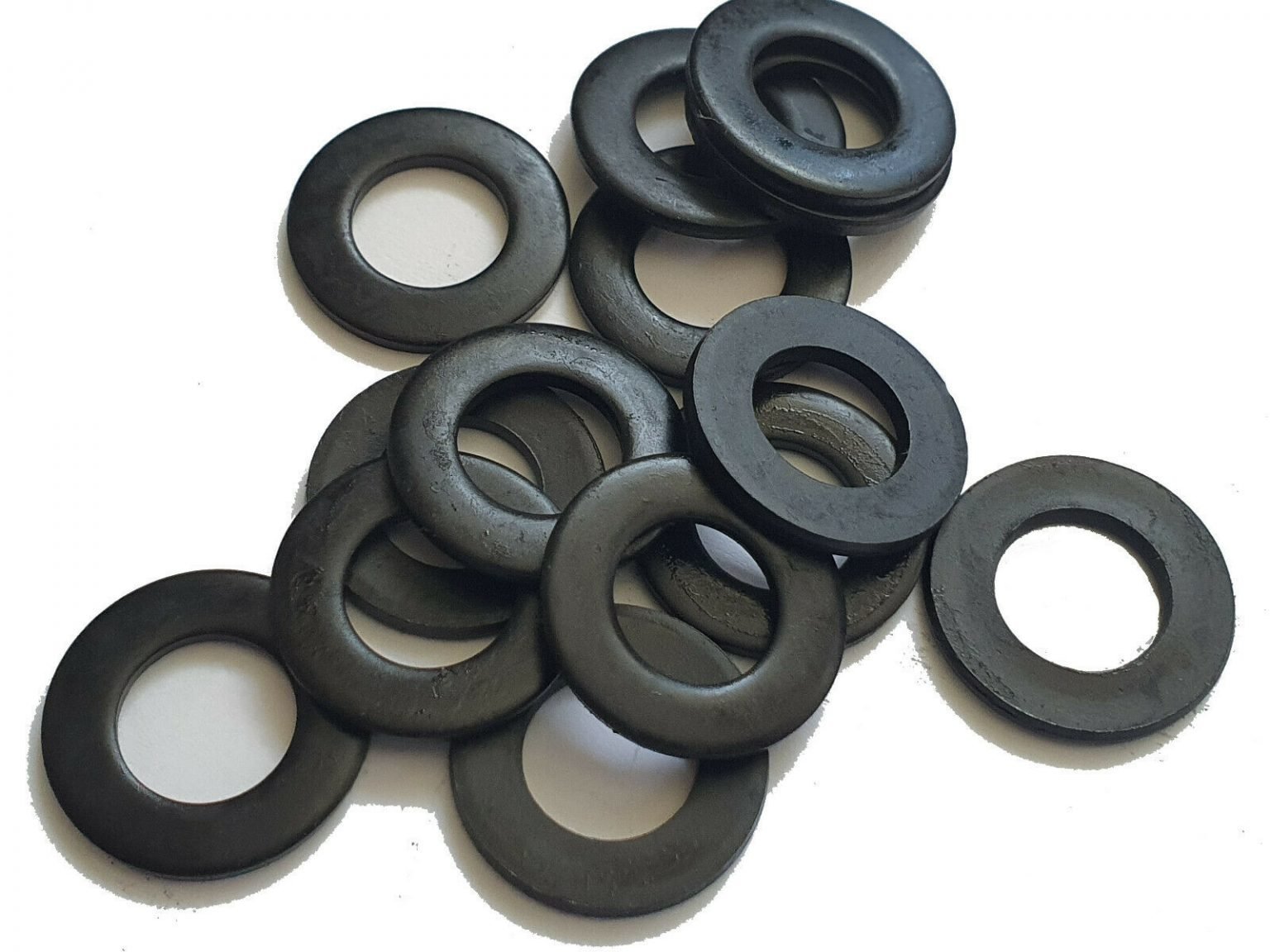 Black Washers Form A Stainless Steel M M M M M M M Blackened