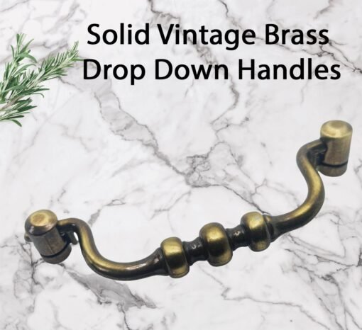 Handle Old Brass 466 BR - Image 2