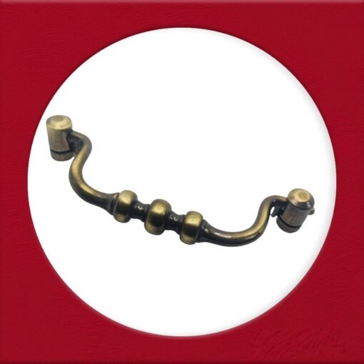 Handle Old Brass 466 BR - Image 6
