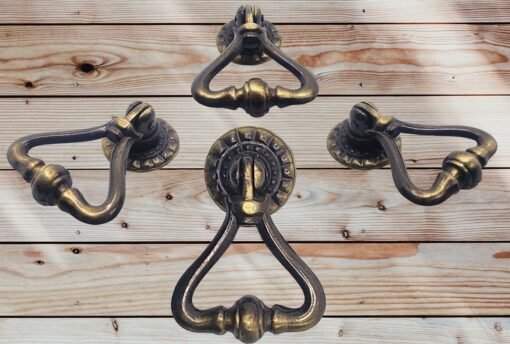 Solid Brass Handle Old Brass 936 BR - Image 5