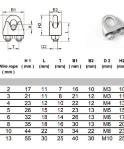wire-rope-clamp-clip-sizes