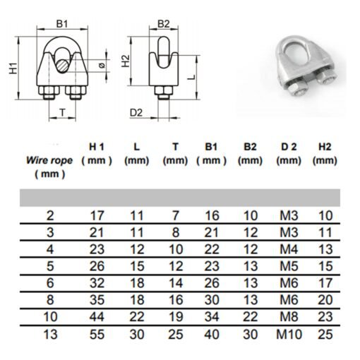 wire-rope-clamp-clip-sizes