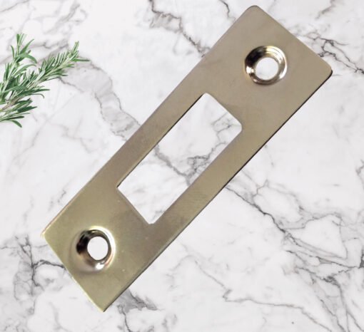 Face Plate Polished Stainless Steel for Tubular Latch - Image 2