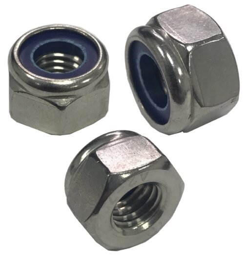 Lock Nuts A2 Stainless Steel Nyloc Nylon Nut