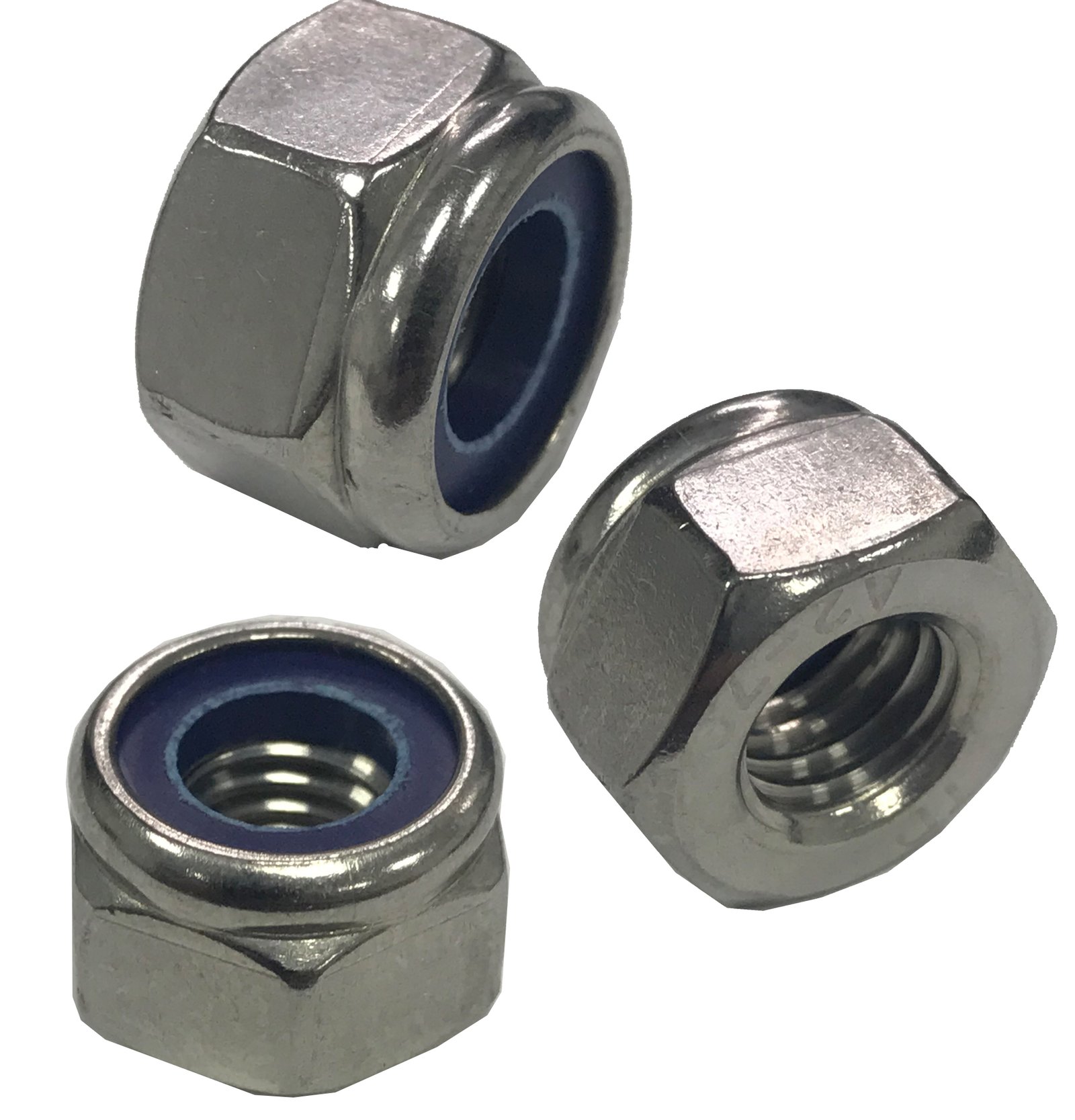 Self Locking Nuts A4 Marine 316 Nyloc Nylon Insert Nut Universal Hardware