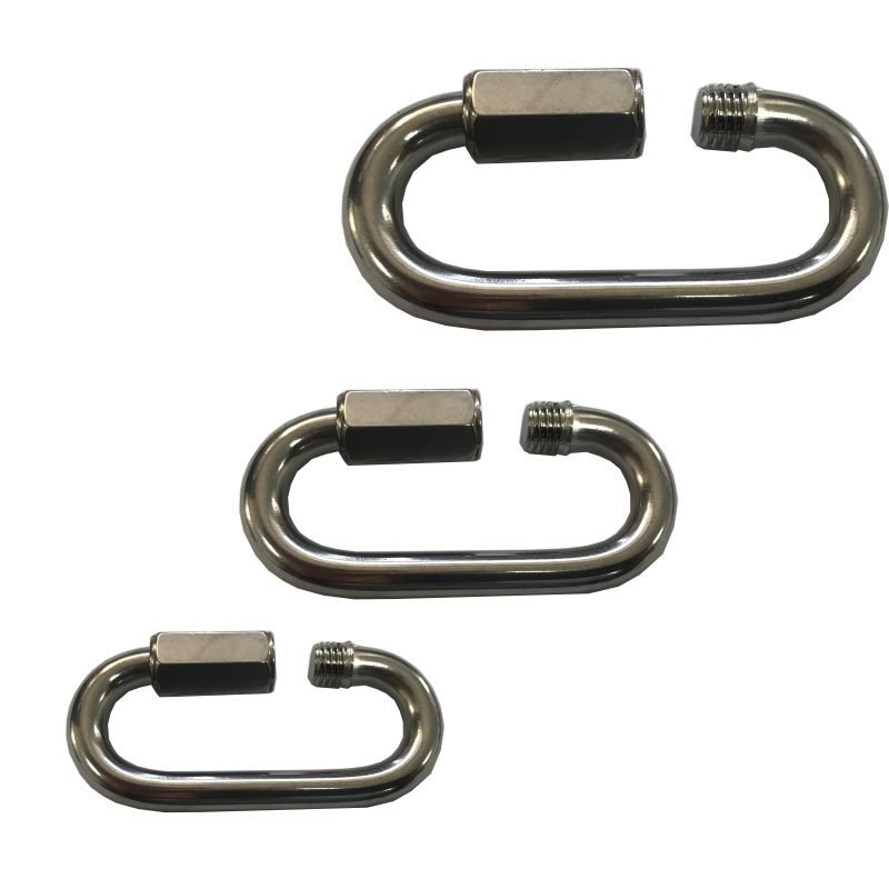 Chain Quick Link A4 Stainless, Connect Chains, Links Marine Grade 316