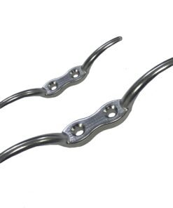Flag Halyard Rope Cleat 68mm,112mm Stainless Steel A4 Marine Grade