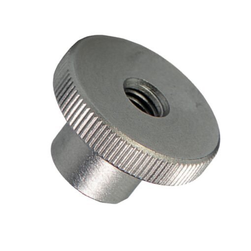 Knurled Thumb Nut High / Thin Type Nuts Hand Grip Knobs Stainless Steel - Image 2
