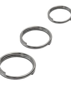 Split Round Rings Marine Grade Stainless Steel Polished Ring