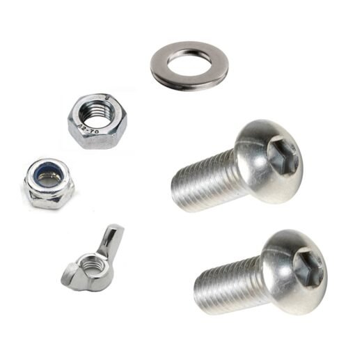 Stainless-Steel-Hex-Head-Button-Threaded-Bolts-Hexagon-Screws-M3-M4-M5-M