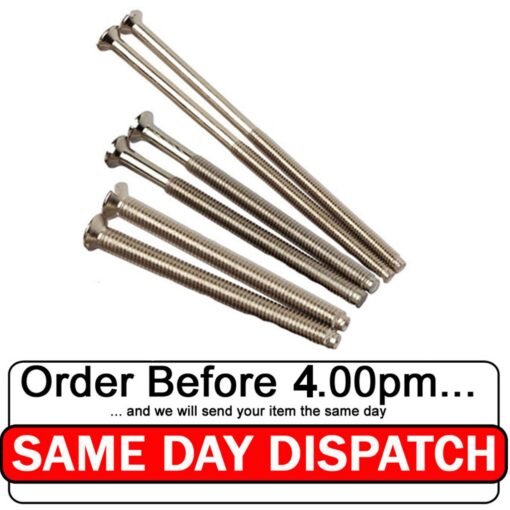 Electrical Screws in Chrome Black Nickel Brass Zinc Finish for Sockets and Switches - Image 2