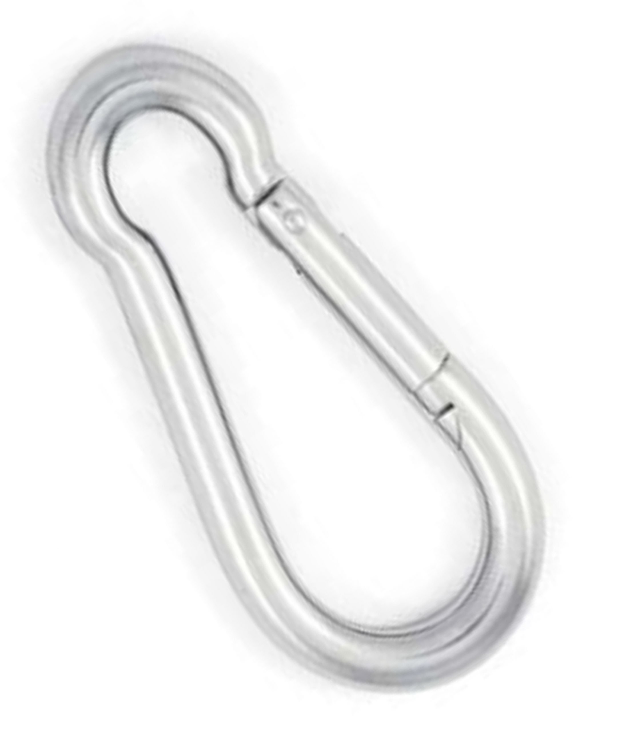 Carabiner Clip Snap Hook Spring Loaded A4 Stainless Steel Carbina