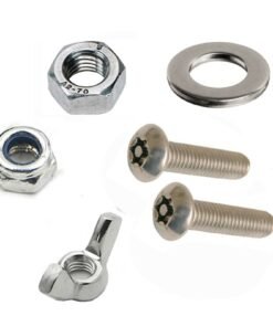 Security Button Head Machine Screw with Nut and Washers