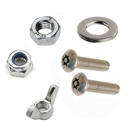 Security Button Head Machine Screw with Nut and Washers