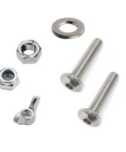 FLANGE Button Head Bolts Set with Nut & Washers