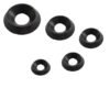 black finishing washers