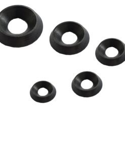 black finishing washers