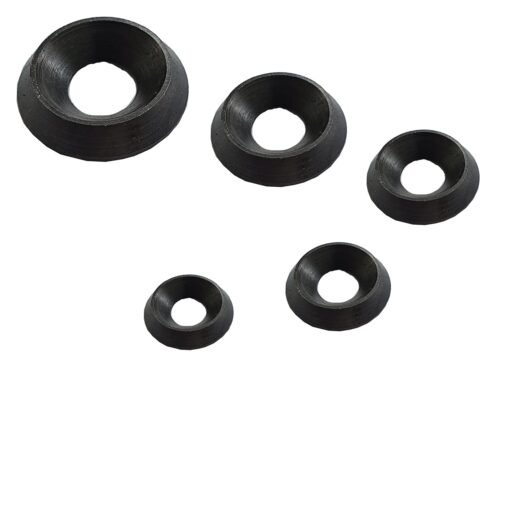 black finishing washers