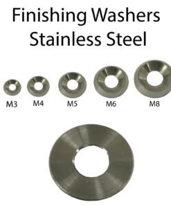 stainless steel finishing washers