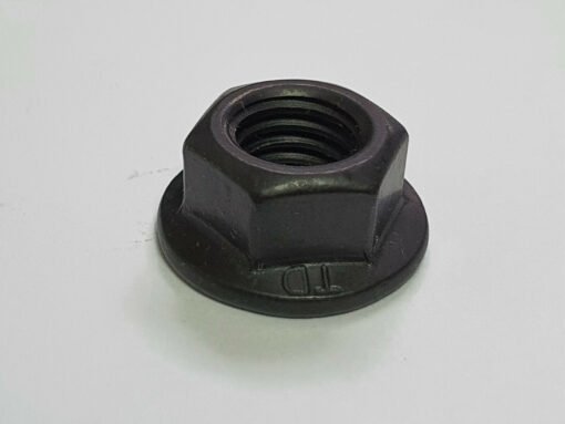 Black Serrated Flange Nuts Stainless Steel  M3, M4, M5, M6, M8, M10 - Image 3