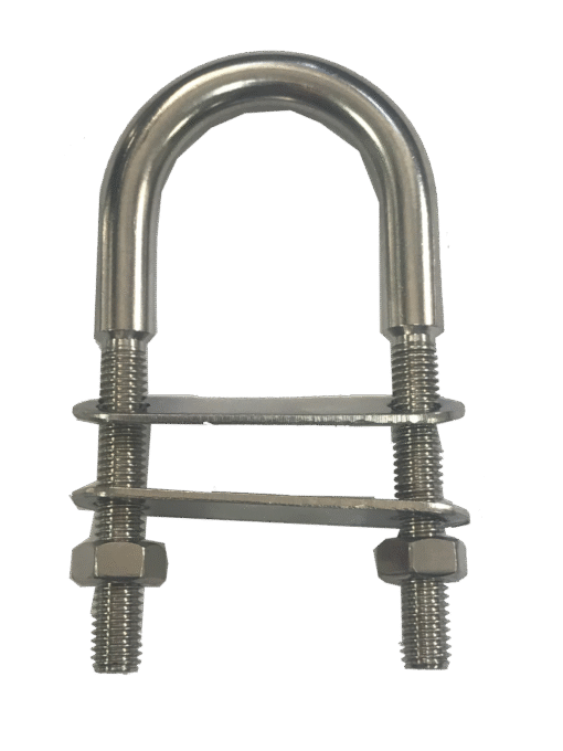 U Bolts with Plate and Nuts Stainless Steel Marine Grade 316 - Image 5