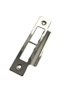 chrome strike plate