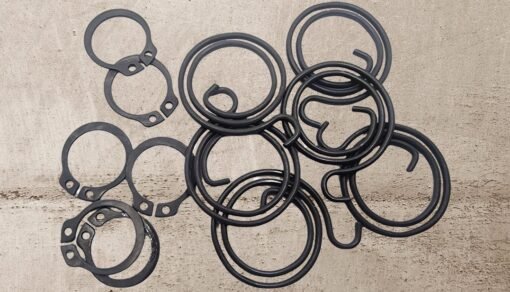 2.25 Turns Door Handle Springs Repair Kit Plus Circlip ( 6 x 2.25 turn, 1.8mm thick coils plus 6 Circlip) - Image 10