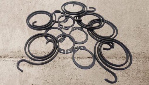 Door Handle Springs Repair Kit plus Circlip ( 6 x 2.5 turn, 3mm thick coils and 6 Circlips) - Image 10