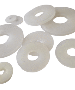 White Nylon Penny Washers