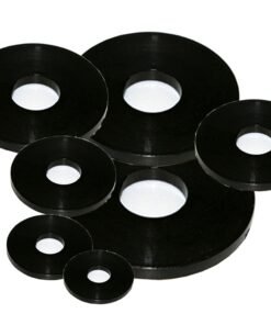 Black Penny Nylon Washers