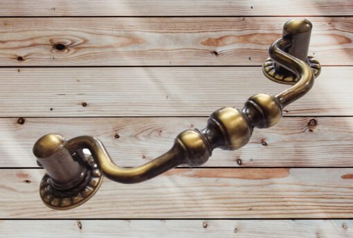 Solid Brass Cabinet Handles Old Brass 400A - Image 4