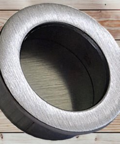 Satin Chrome Finger Pull Handle