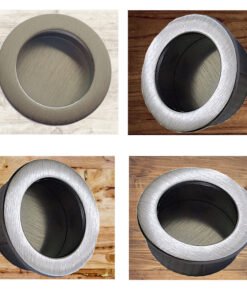 Satin Chrome Finger Pull Handle