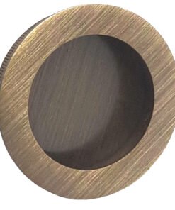 30mm BRONZE Finger Pull Handle Recessed Edge Flush Fitting Pocket Insert Wardrobe Sliding Doors