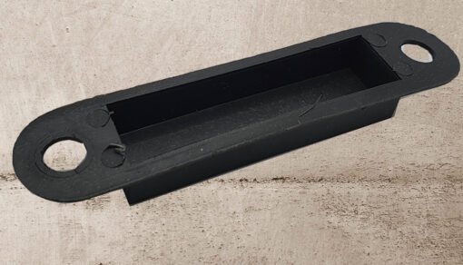 Dust Box Door Latch Keep Strike Black Plastic Small 115mm - Image 5