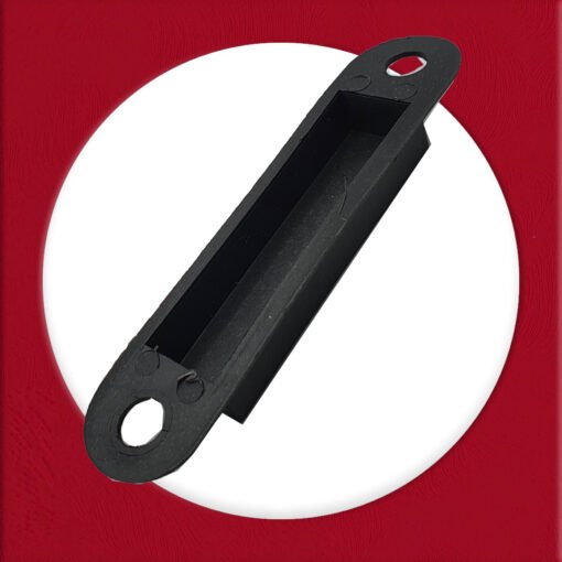 Dust Box Door Latch Keep Strike Black Plastic Small 115mm - Image 4