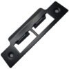Black strike plate