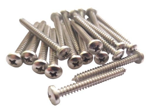 pozi-pan-self-tapping screws - Marine Grade Stainless Steel A4-316 (Pack of 20) - Image 6