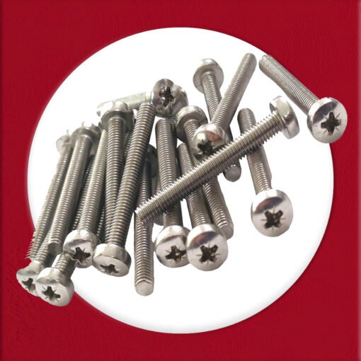Pozi Pan Machine Screws Bolt - Made of A2 Stainless Steel (Pack of 20) - Image 3